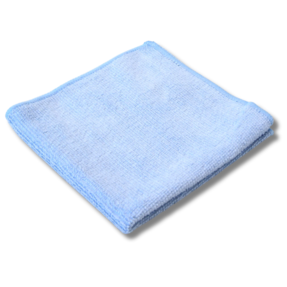 Hillyard, Trident Blue Microfiber Cloth, 16 x 16 inch, Blue, HIL20024, sold as 1 each