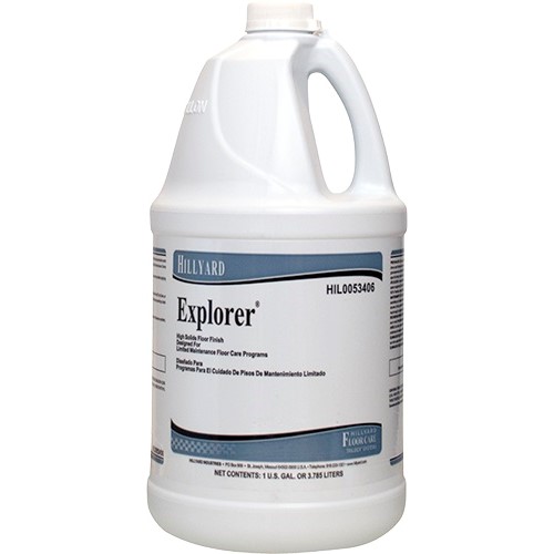 Hillyard, Explorer High Solids Floor Finish, ready to use gallon