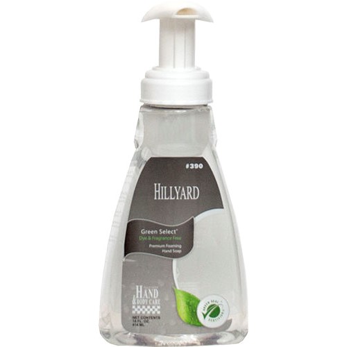 Hillyard, Green Select Foaming Hand Soap, 14 oz. Pump Bottle, HIL0039082, sold per bottle