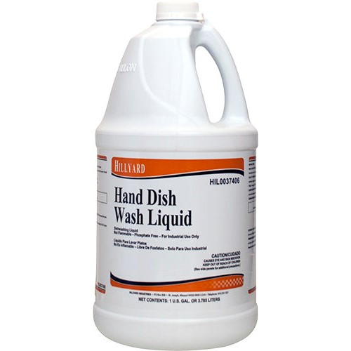 Hillyard, Hand Dish Wash Liquid, HIL0037406, sold as 1 gallon, 4 gallons per case