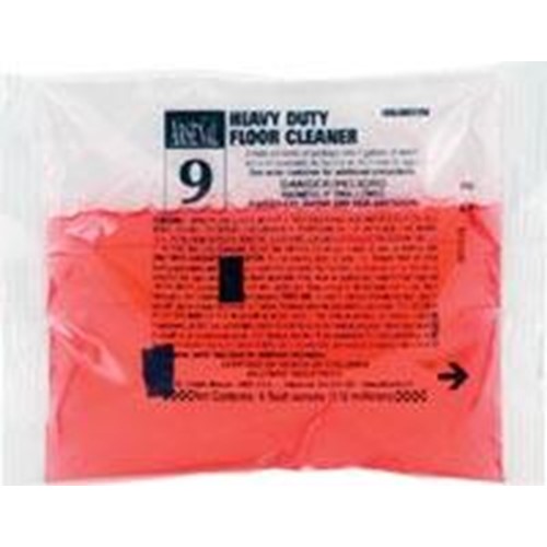 Hillyard, Heavy Duty Floor Cleaner 9, 4oz pouch, HIL0080994, 36