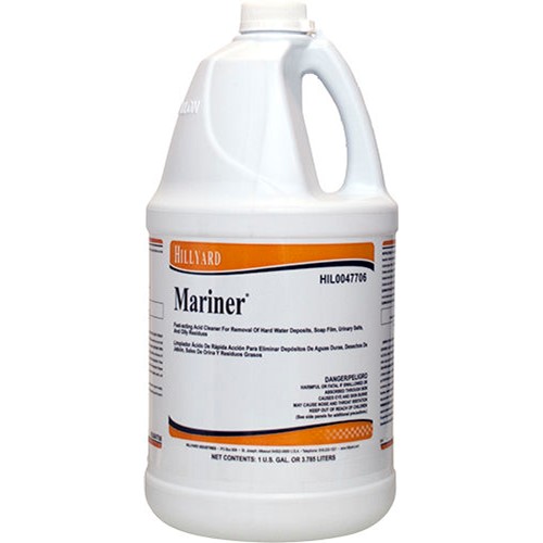 Hillyard, Mariner Acid Restroom Cleaner, concentrated gallon, HIL0047706, sold as 1 gallon, 4 gallons per case