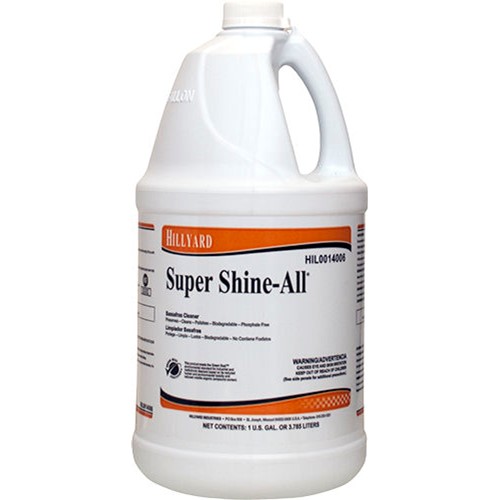 Hillyard, Super Shine All Cleaner, Concentrate, HIL0014006, 4 gallons per case, sold as 1 gallon