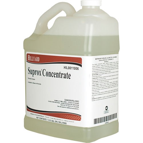 Hillyard, Suprox Concentrate, concentrated gallon, HIL0011006, 4 gallons per case, sold as 1 gallon