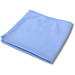 Hillyard, Trident Specialty Microfiber Glass Cloth, 16 x 16 inch, Blue, HIL20023