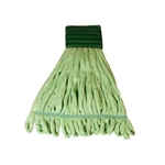 Golden Star, Relintless, Microfiber Looped-End Tube Wet Mop  Medium, Green, 5 inch Head band, AWM94MG5, Sold as each