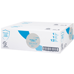 Papernet, Double Layer, Jumbo Roll Toilet Paper, 1 Ply, Case