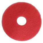 Hillyard, Trident, Round Floor Pad, 13", Red, each