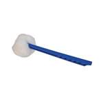 Hillyard, Toilet Bowl Mop Brush, 12 inch blue plastic handle, each