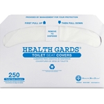 Hospeco Health Gard, Toilet Seat Cover, half fold, HOSHG2500, 2500 per case, sold as case