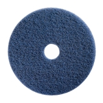 Hillyard, Blue Scrub Pad, Round, 20 Inch, HIL42320