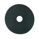 Hillyard, Black Strip Pad, Round, 15 inch, HIL42715