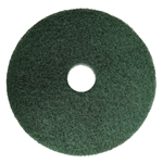 Hillyard, Green Scrub Pad, Round, 17 Inch, HIL42817