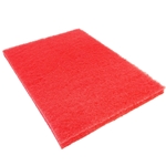 Hillyard, Trident, Rectangle Floor Pad, 14"x20", Red, each