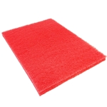 Hillyard, Red Clean and Buff Pad For Clarke Boost 20, Rectangle, 14 x 20, HIL41420