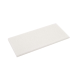 Clarke, Pad for Boost 20, 14 inch x 20 inch, White for gentle scrubbing, 997023, 5 per pack, sold as pad
