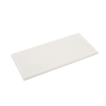 Clarke, White Polish Pad, Rectangle, 14 x 20, 997023