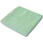 Hillyard, Trident Heavy Duty Microfiber Cloth, 12 x 12 inch, Green, HIL20030, sold as 1 each