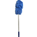 Hillyard, Trident Fixed Extension Microfiber Duster - 4" long Fringe, 34 - 51 inch Handle, HIL20040, sold as 1 each
