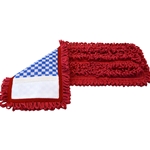 Hillyard, Trident, Premium Microfiber Mesh-Backed Pocket Mop, 18 inch, Sold as each