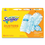 Proctor & Gamble, Swiffer Refill Dusters, Light Blue, Unscented, PGC21459CT, 10 Dusters per Box, 4 box per case, Sold per case