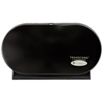 Marcal, Transcend, Twin Jumbo Toilet Paper Dispenser, SmartCore, Black, Each