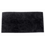 Clarke, Black Strip Pad, Rectangle, 14x20, Black