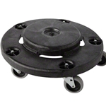 Brute, Quiet Dolly for 2620, 2632, 2643, 2655, Black with Red Casters, RUB264043, 2 per case, sold as each