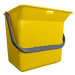 Hillyard, Trident PreTreat Measuring Bucket, Yellow, 1.5 Gallon