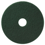 Hillyard, Green Scrub Pad, Round, 16 Inch, HIL42816