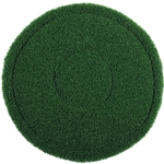 Americo, TurfScrub, Round Floor Pad, 20", Turf Scrubbing, Green, each