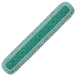 Rubbermaid, HYGEN Microfiber Dust Mop with Fringe, Green, 48 inch, RUBQ449GR, Sold as each.