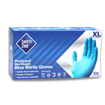 Safety Zone, Gloves, General Purpose, X-Large, Nitrile, Blue, 1 Box
