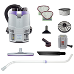 ProTeam, GoFit 3, Cordless Backpack Vacuuum, 107779, 3 Qt, 8Ah, Each