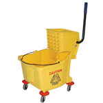 Golden Star, Bucket and Wringer Combo, 32 Qt, Yellow, each