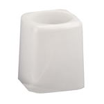 Tolco, Toilet Bowl Bush Holder, White, 1 Unit