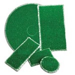ETC of Henderson Inc, Ruff 14 x 20 inch, Green, 29851420, 4 pads per case, sold as each