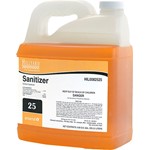 Hillyard, Arsenal One, Sanitizer #25, Dilution Control, HIL0082525, sold as one 2.5 liter bottle, Four 2.5 liter bottles per cas