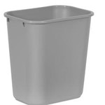 Rubbermaid, 28 Quart Waste Container, gray, RUB2956GY, sold as 1 can
