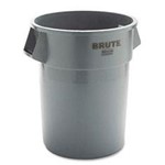 Rubbermaid, Brute Container, 55 gal, Gray, RUB2655GY, 3 per case, sold as each