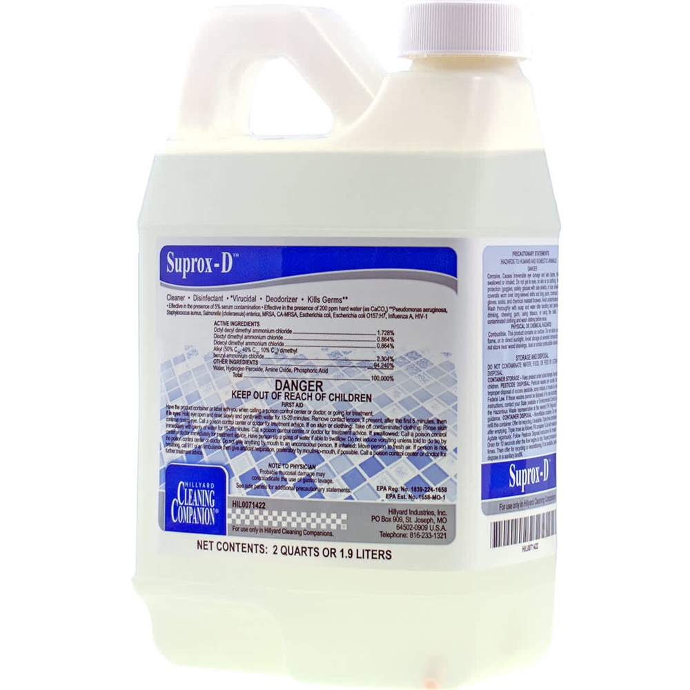 Hillyard, Cleaning Companion, Surpox D, 0.5 Gal, each