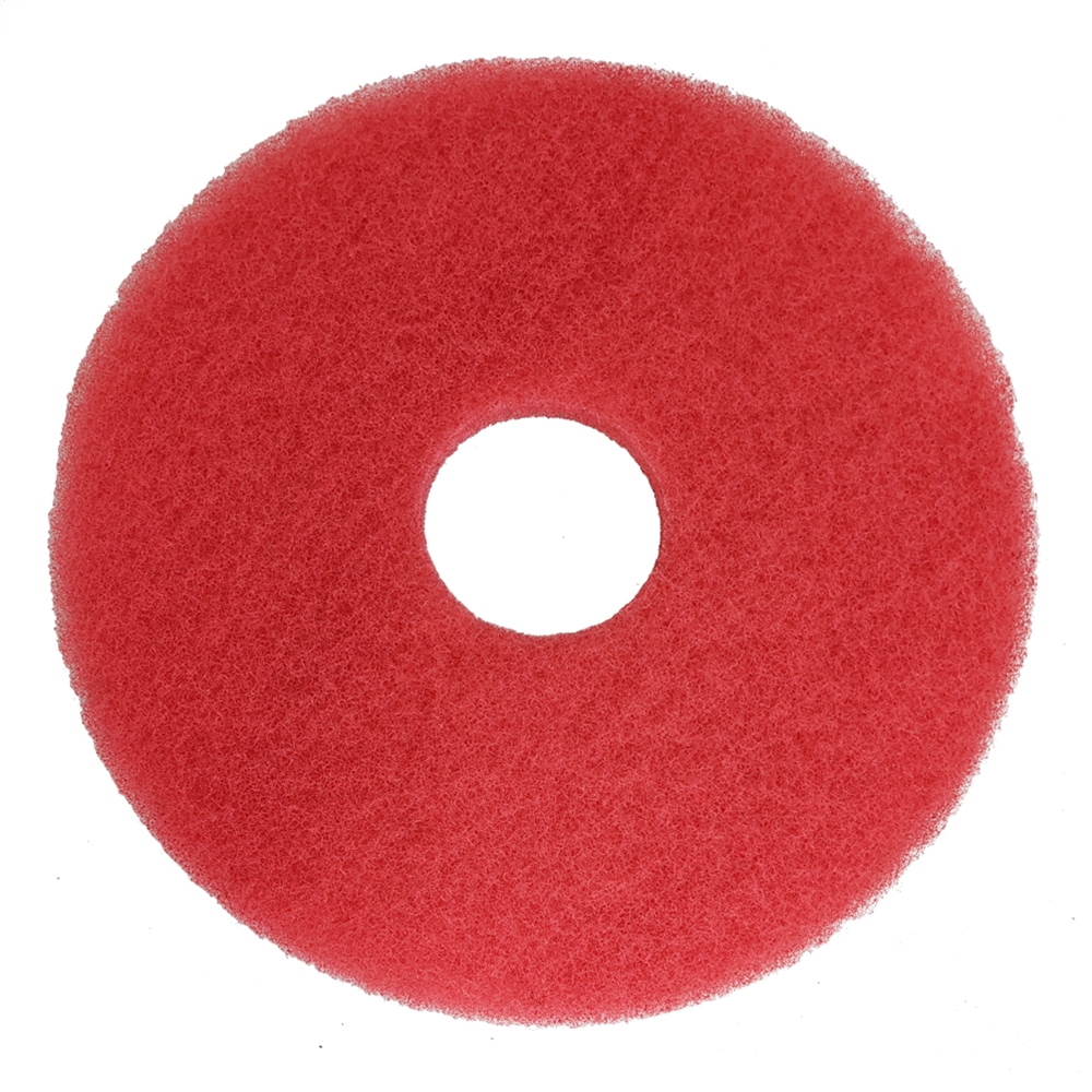 Hillyard, Trident, Round Floor Pad, 13", Red, each