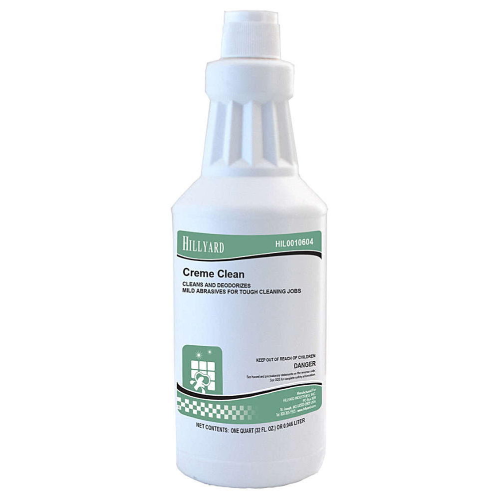 Hillyard, Ready To Use, Creme Clean Cleanser, 32 oz, each