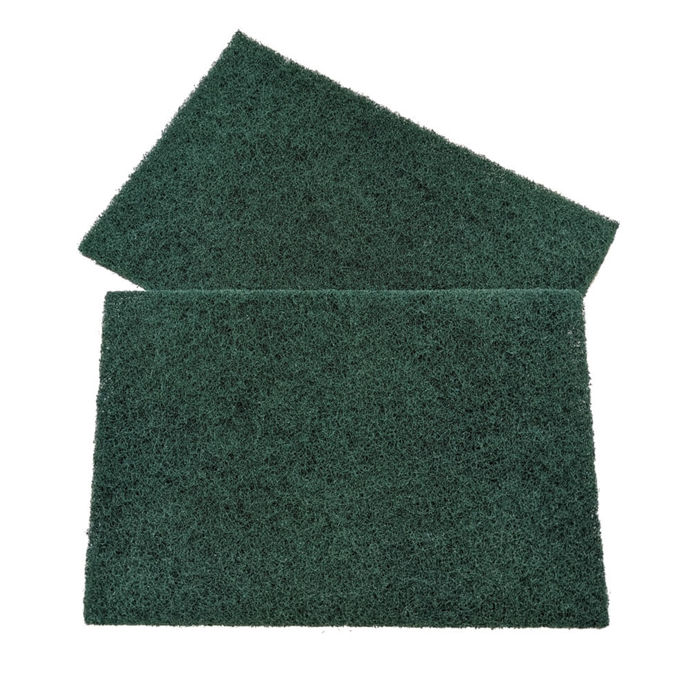 Hillyard, Trident, Extra Heavy Duty Hand Pad, 9"x6", Green, each