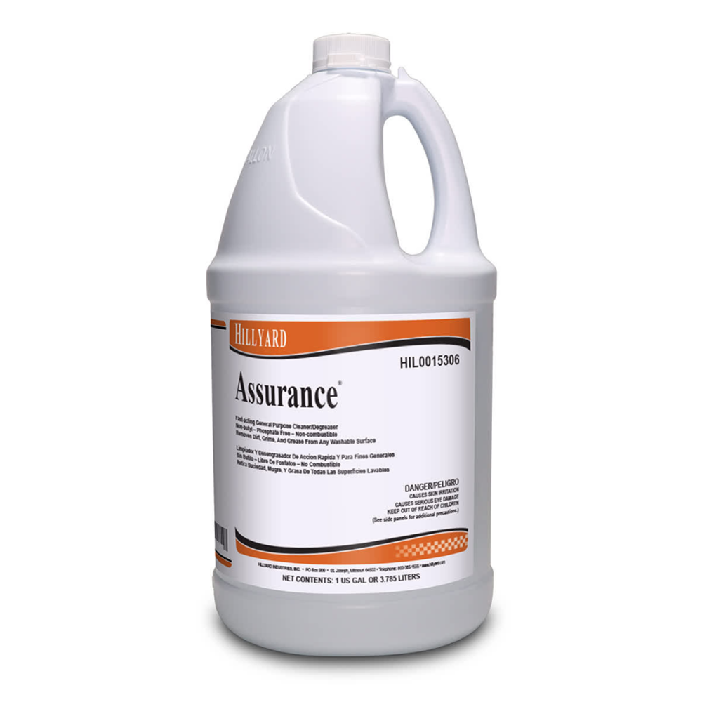 Hillyard, Assurance HD Multi Purpose Cleaner, concentrated gallon, HIL0015306, 4 gallons per case, sold as 1 gallon