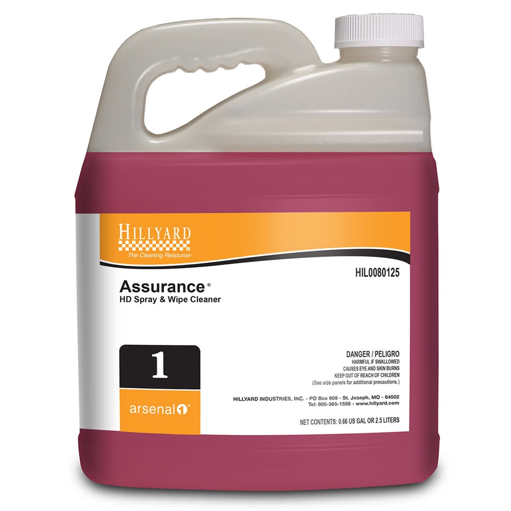 Hillyard, Arsenal One, Assurance #1, Dilution Control, 2.5 Liters, HIL0080125, sold as each