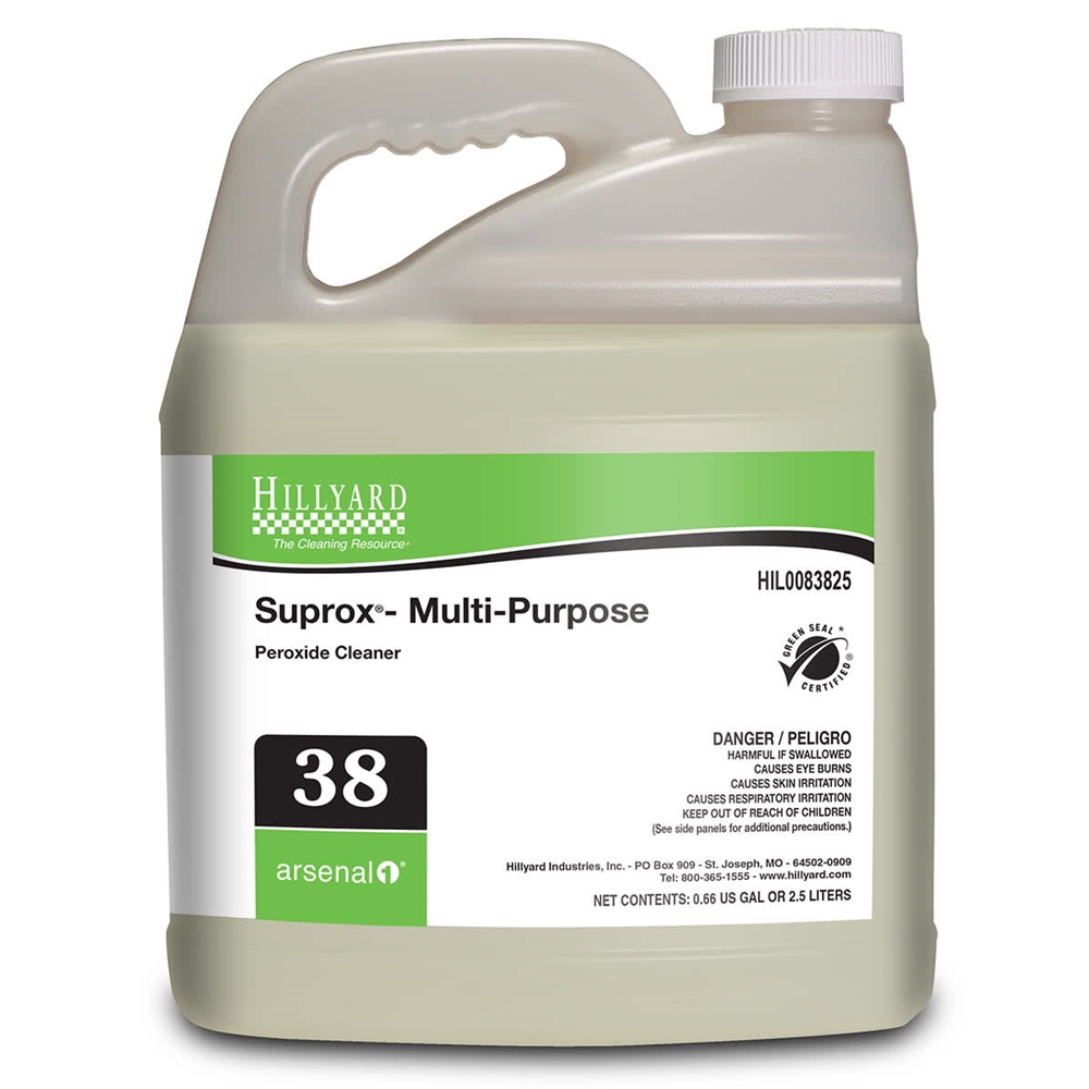 Hillyard, Arsenal One, Suprox Multi Purpose Cleaner #38, 2.5 L, each