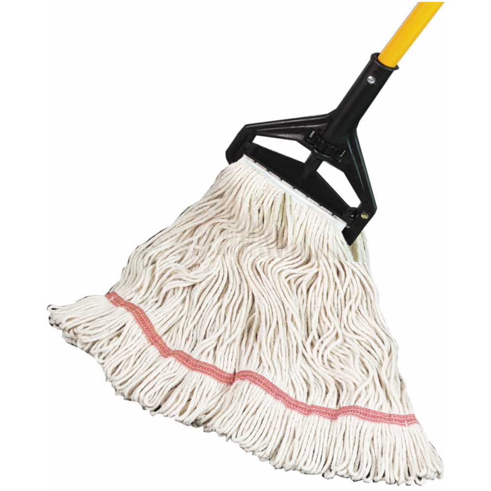Hillyard, Super Crown White Looped End Wet Mop, Large, 24 oz, HIL24967, sold as each, 12 per case