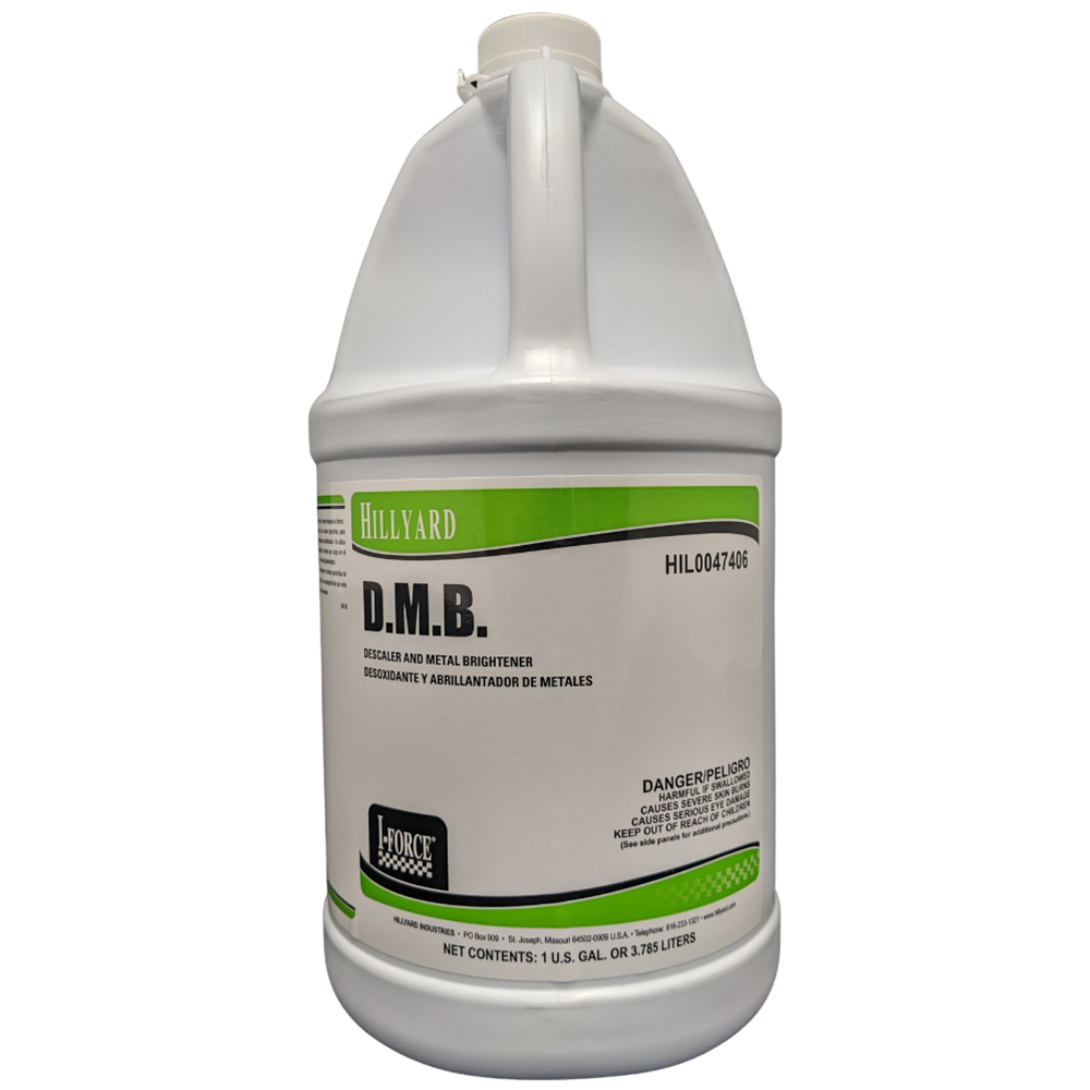 Hillyard, Concentrate, I Force Descaler & Metal Brightener D.M.B, 1 Gal, each