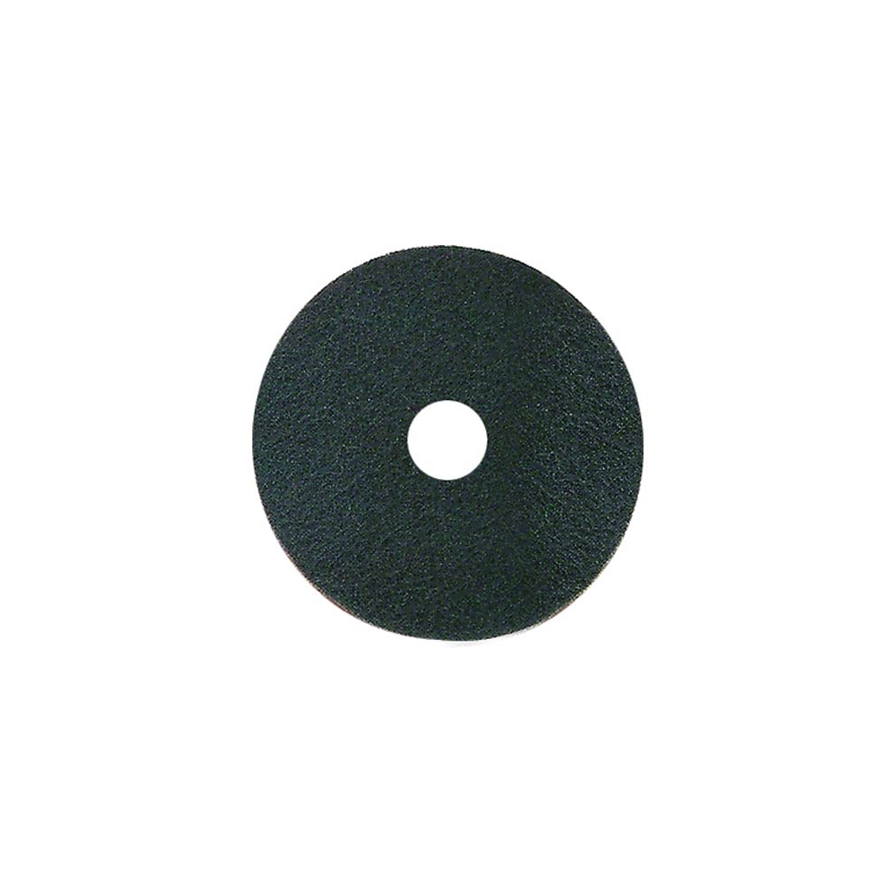 Hillyard, Black Strip Pad, Round, 15 inch, HIL42715